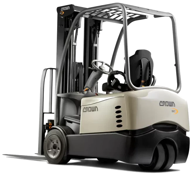Used Crown electric warehouse forklift available in Lehigh Valley