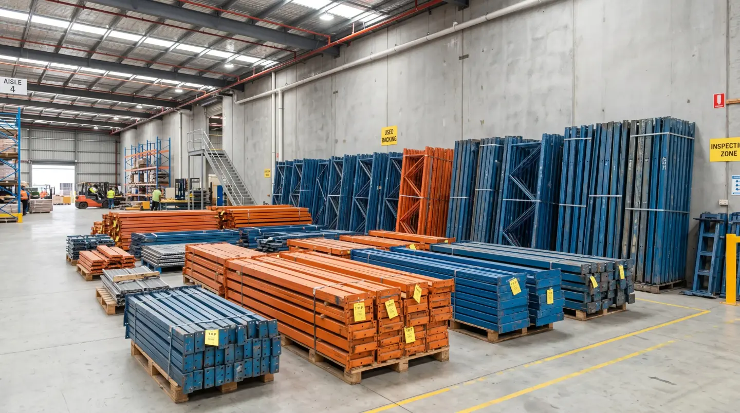 New and used pallet rack systems available in the Lehigh Valley area